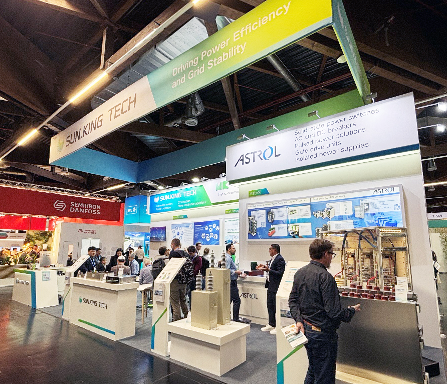 赛晶科技参加欧洲电力电子展（PCIM Europe）